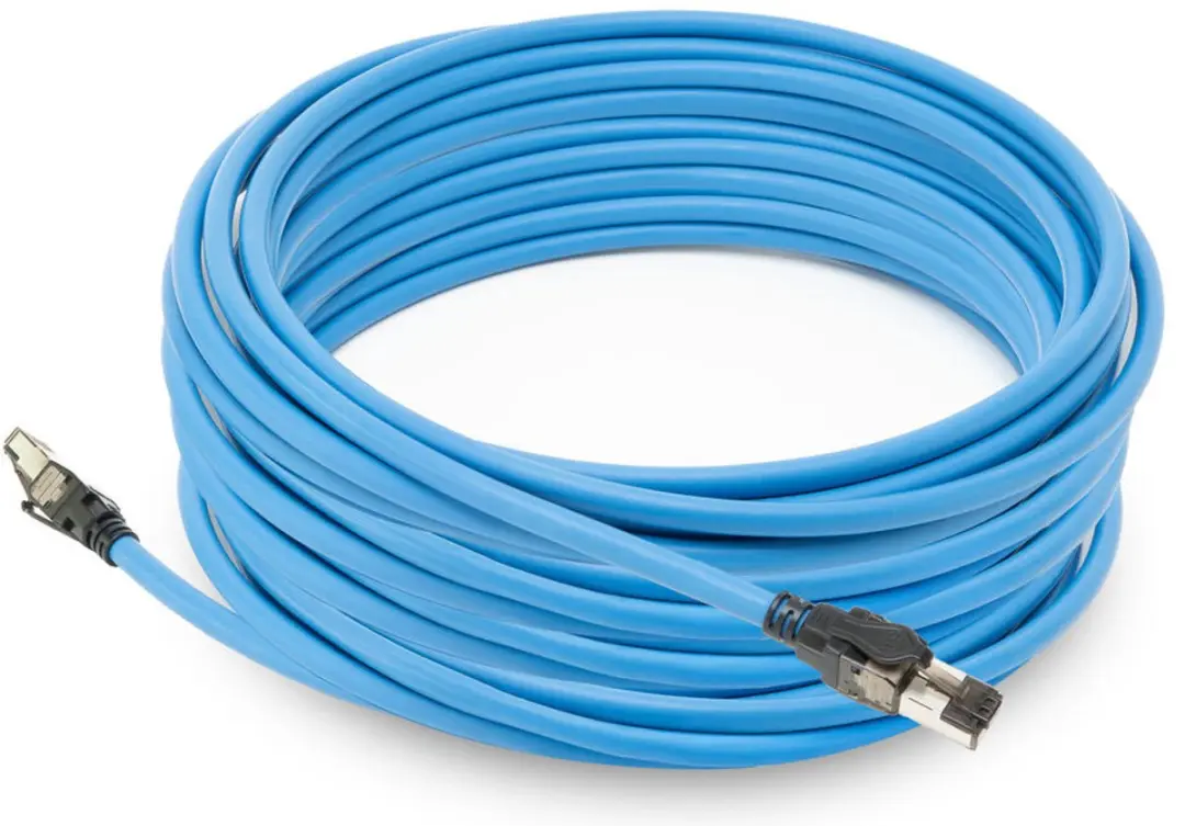 ACT FB0075 CAT6A S/FTP Kabel 75m - Blauw