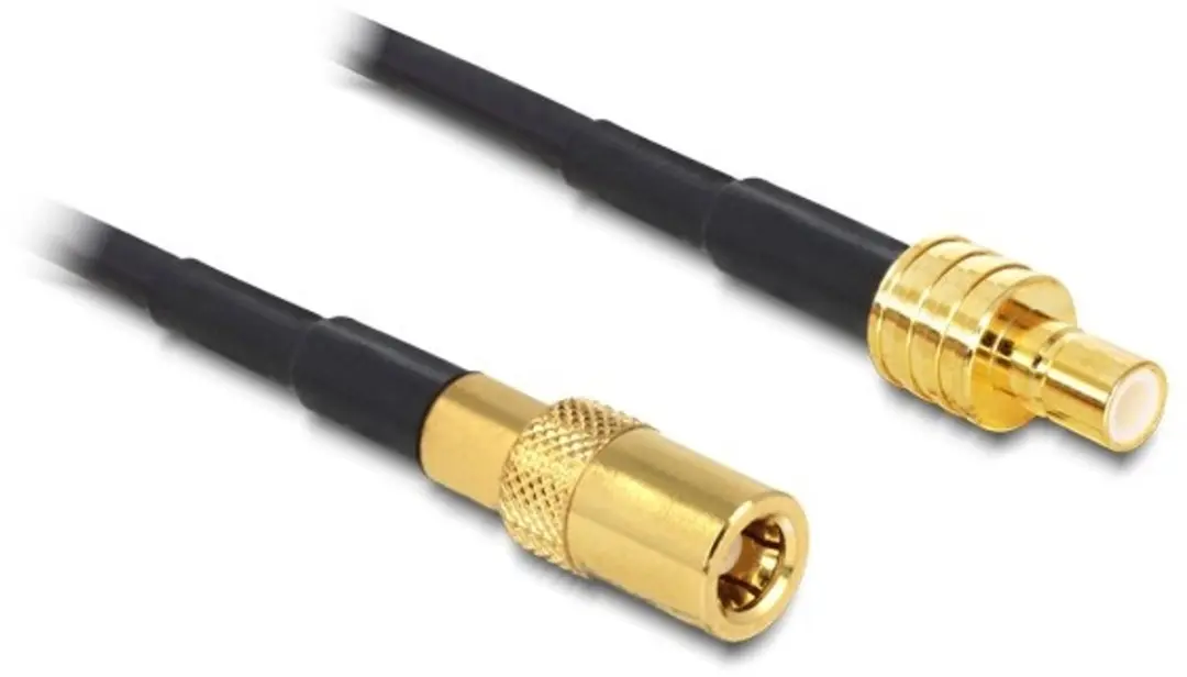 Delock SMB Stecker naar SMB Buchse RG-174 Kabel 3m