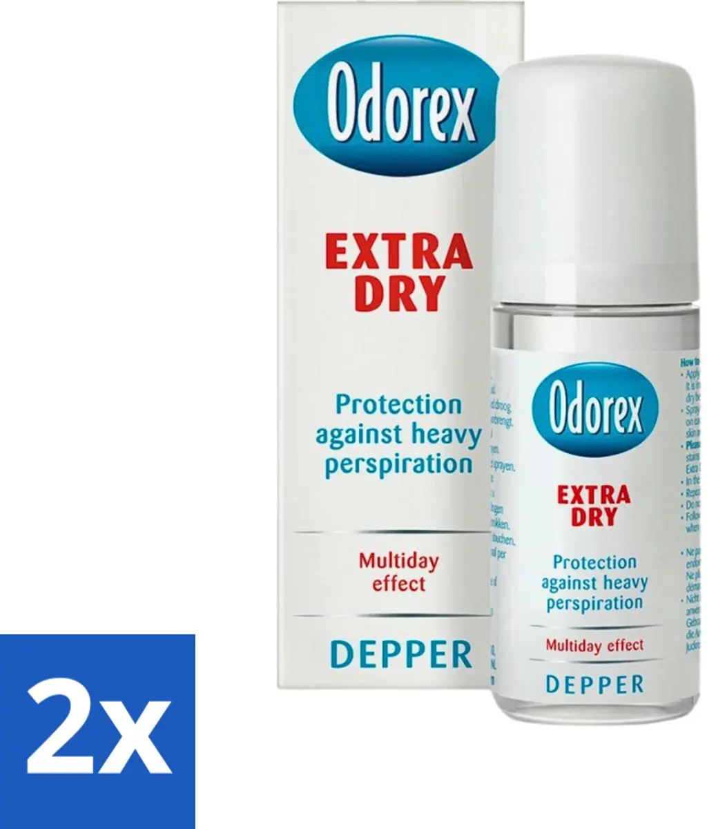 Odorex Depper Deodorant Roller Extra Dry 100ml