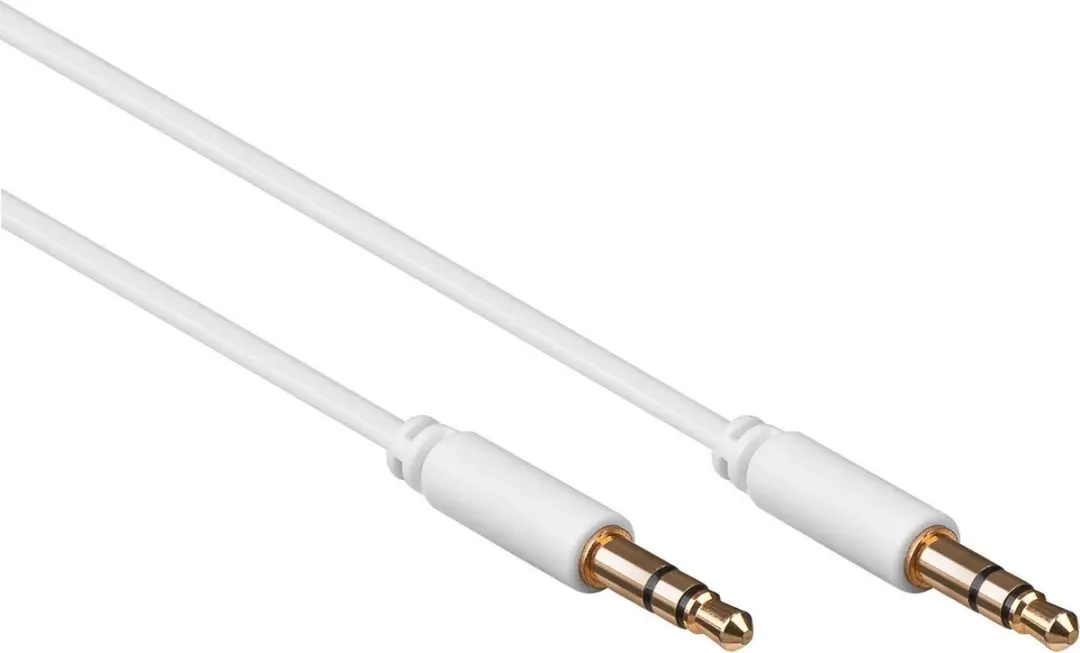 Goobay 3,5mm Jack Stereo Kabel Wit