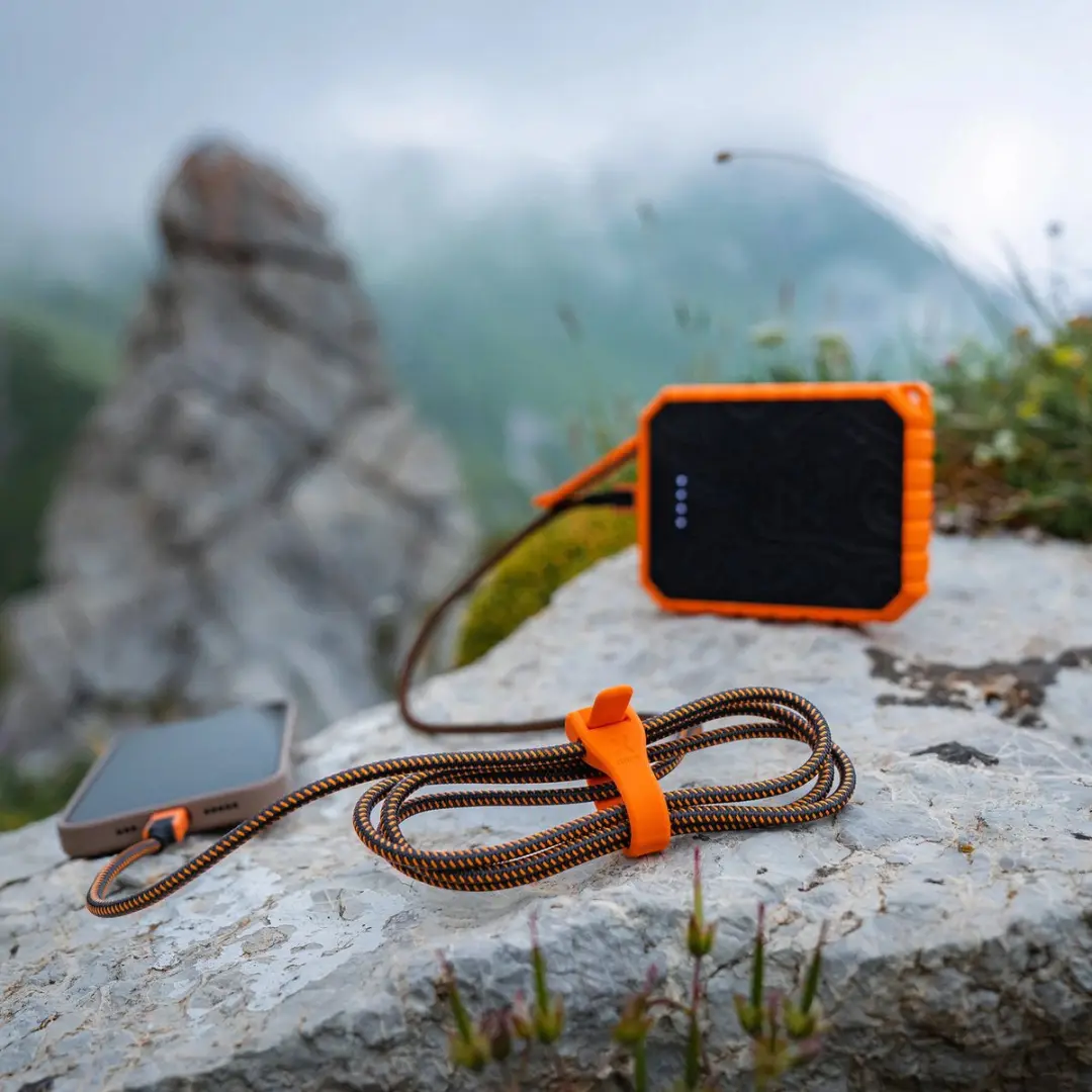 Xtorm Xtreme USB-C naar Lightning Kabel 1,5m - Zwart/Oranje