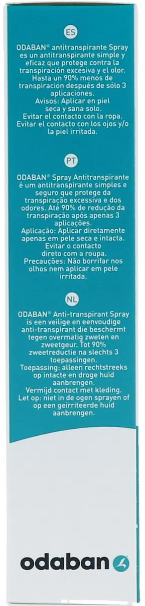 Odaban Anti-Transpirant Spray 30ml