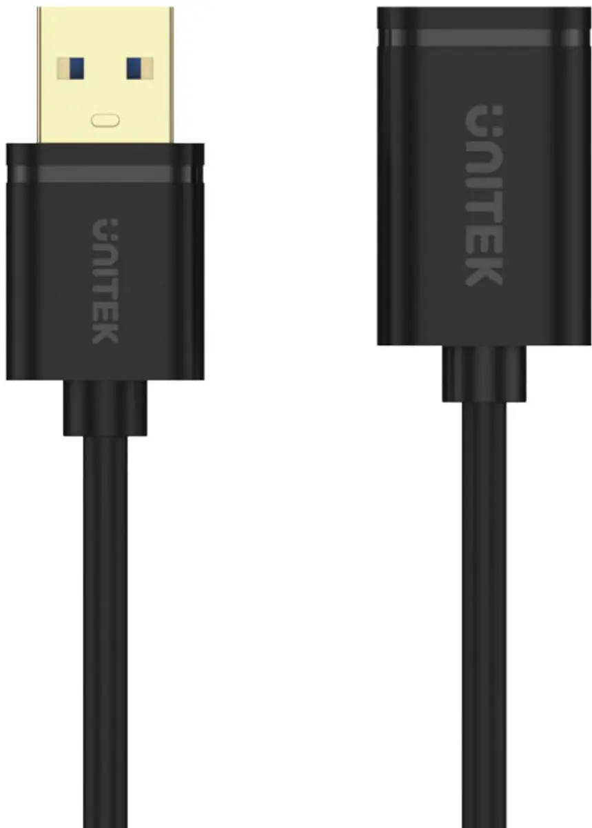 Unitek USB 3.0 Verlengkabel 0,5m - Zwart - afbeelding 6 van 6