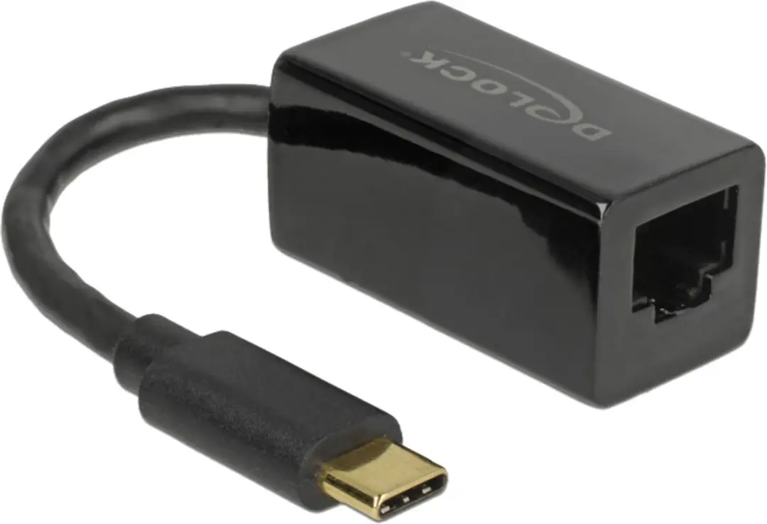 Delock USB-C naar RJ45 Gigabit Ethernet Adapter