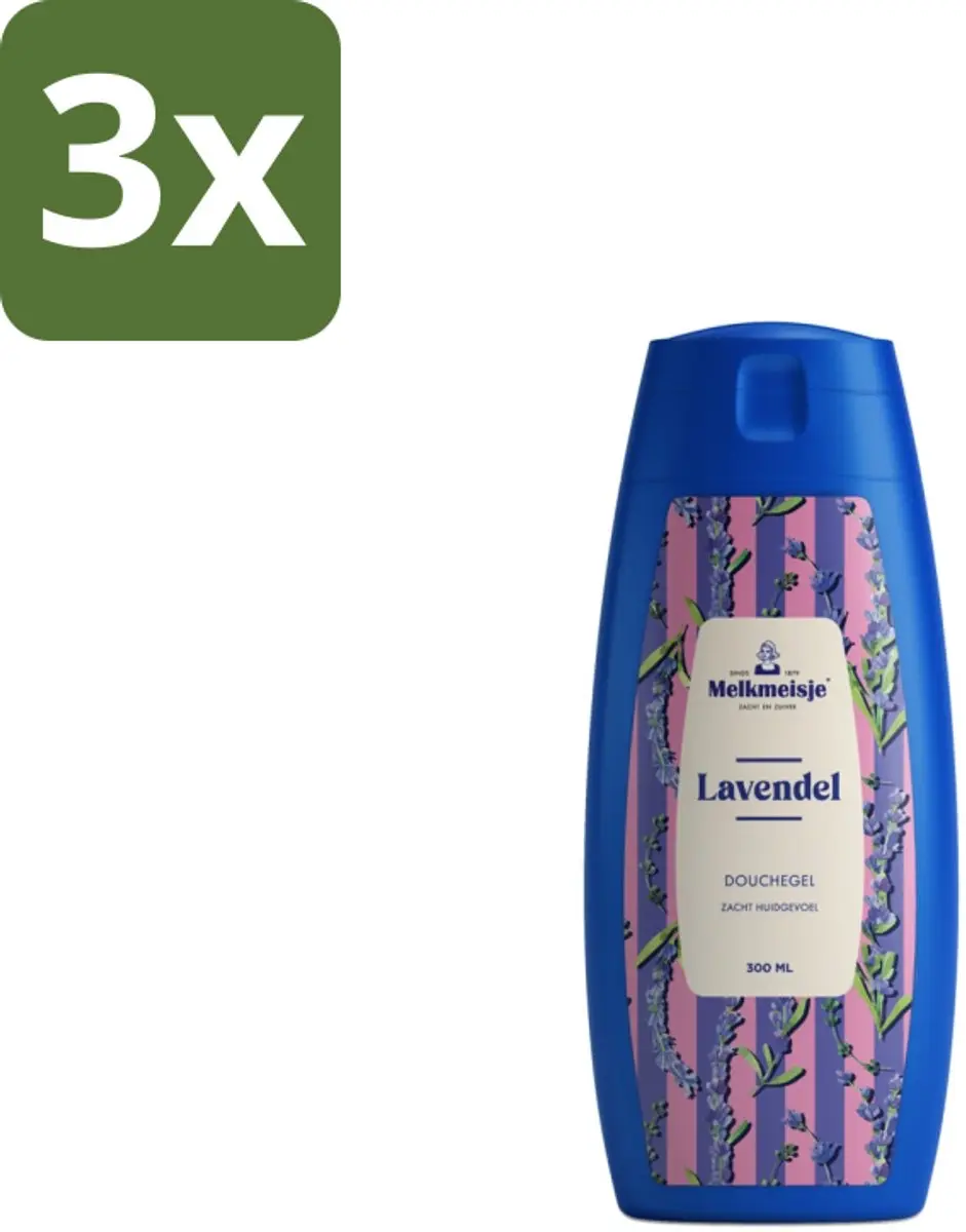 Melkmeisje Douchegel Lavendel 300ml