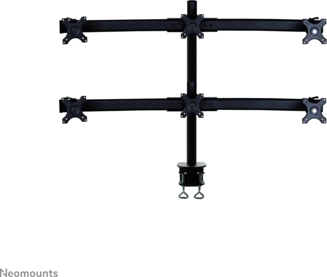 Neomounts FPMA-D700D6 Monitorarm 6 schermen - 19-27" - Zwart
