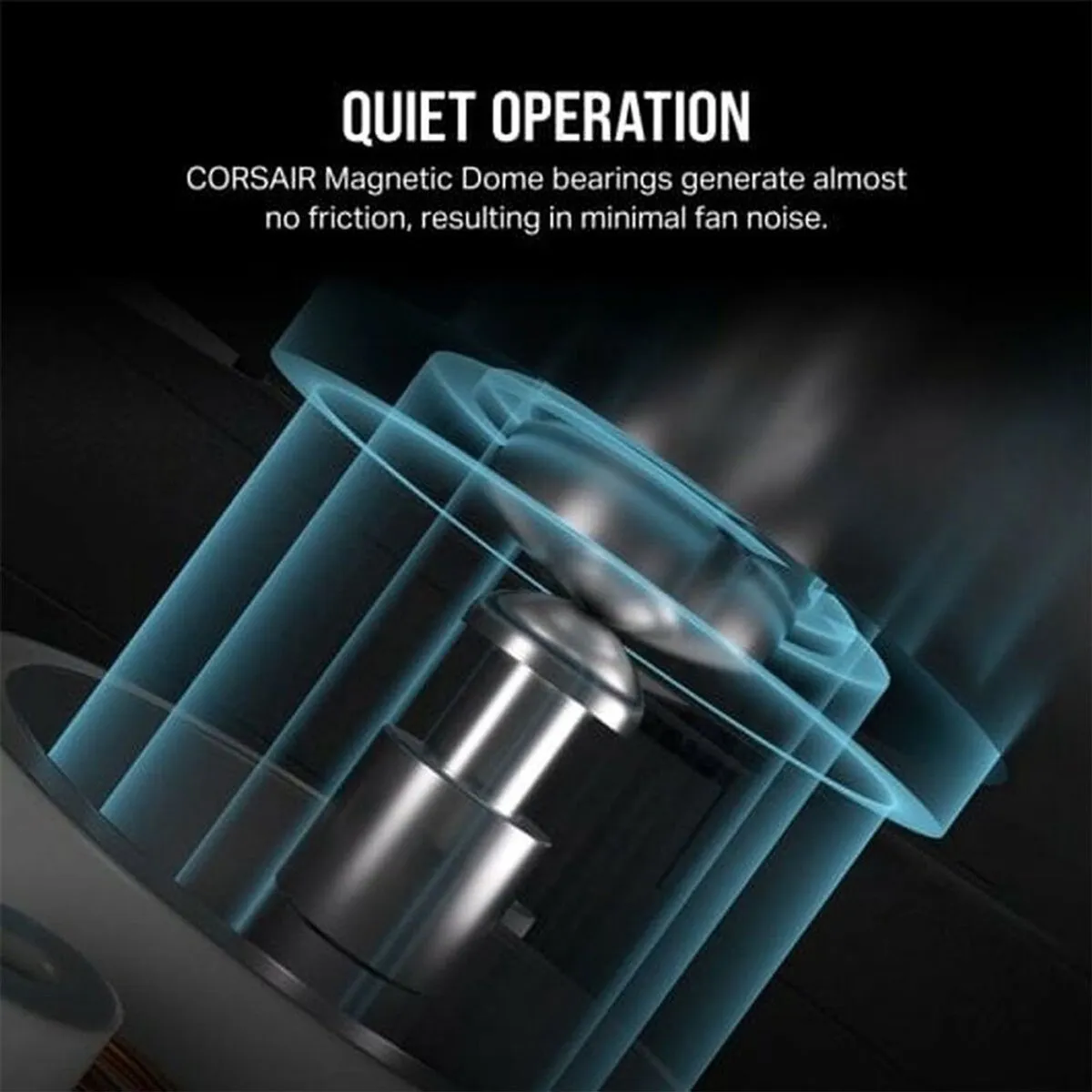 Corsair iCUE LINK RX120 Ventilator 12cm - Zwart