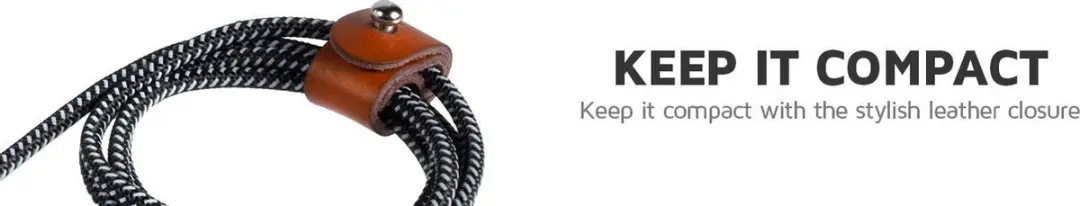 Xtorm CX2121 Oplaadkabel Apple Watch - 1.5m - USB-C - Nylon Gevlochten