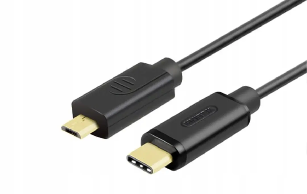 Unitek Y-C473BK USB-C naar Micro USB Kabel 1m - Zwart