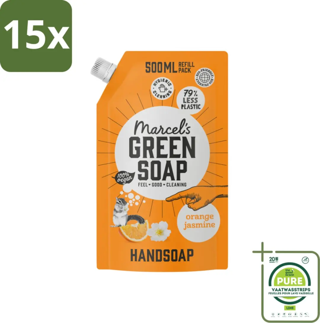 Marcel’s Green Soap Handzeep Navulling 500ml