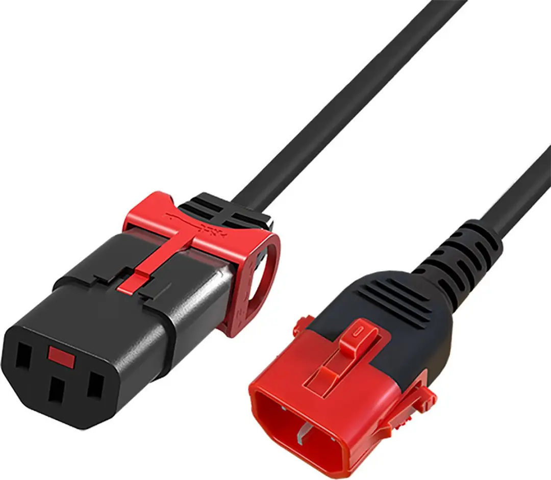 ACT PC3601 AK5502 Netsnoer C13-C14 1m - Zwart