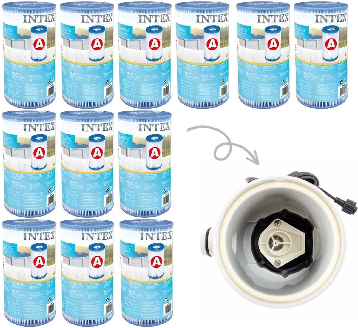 Intex A Filters GKD - 12 Stuks - 2271L