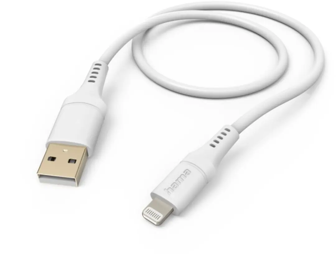 Hama Silicone USB-A naar Lightning Kabel 150cm