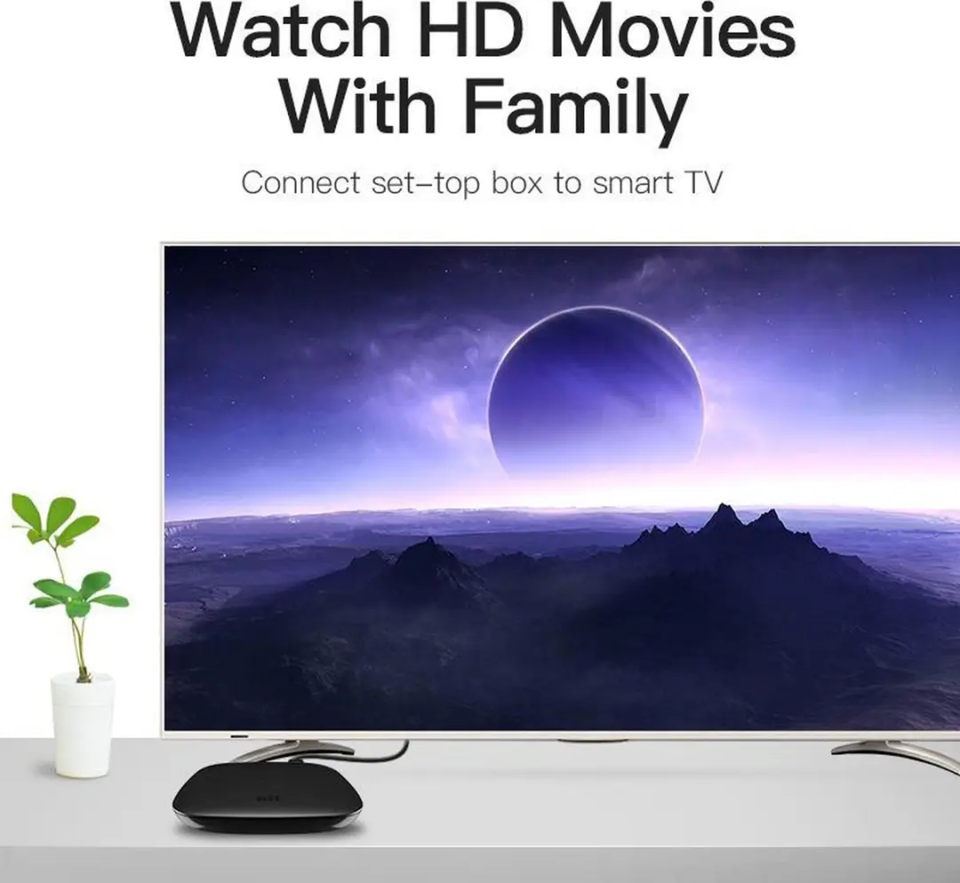 Vention HDMI naar DVI 24+1 Kabel 5m - 4K 60Hz - Transparant