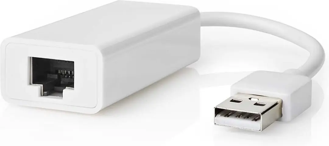 Nedis USB 2.0 Netwerkadapter 100 Mbps - RJ45 - 20cm - Wit