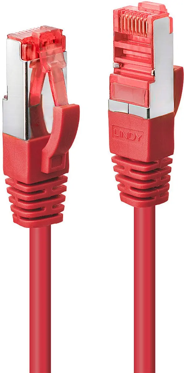 Lindy 47730 CAT 6 S/FTP Patchkabel 30cm - Rood