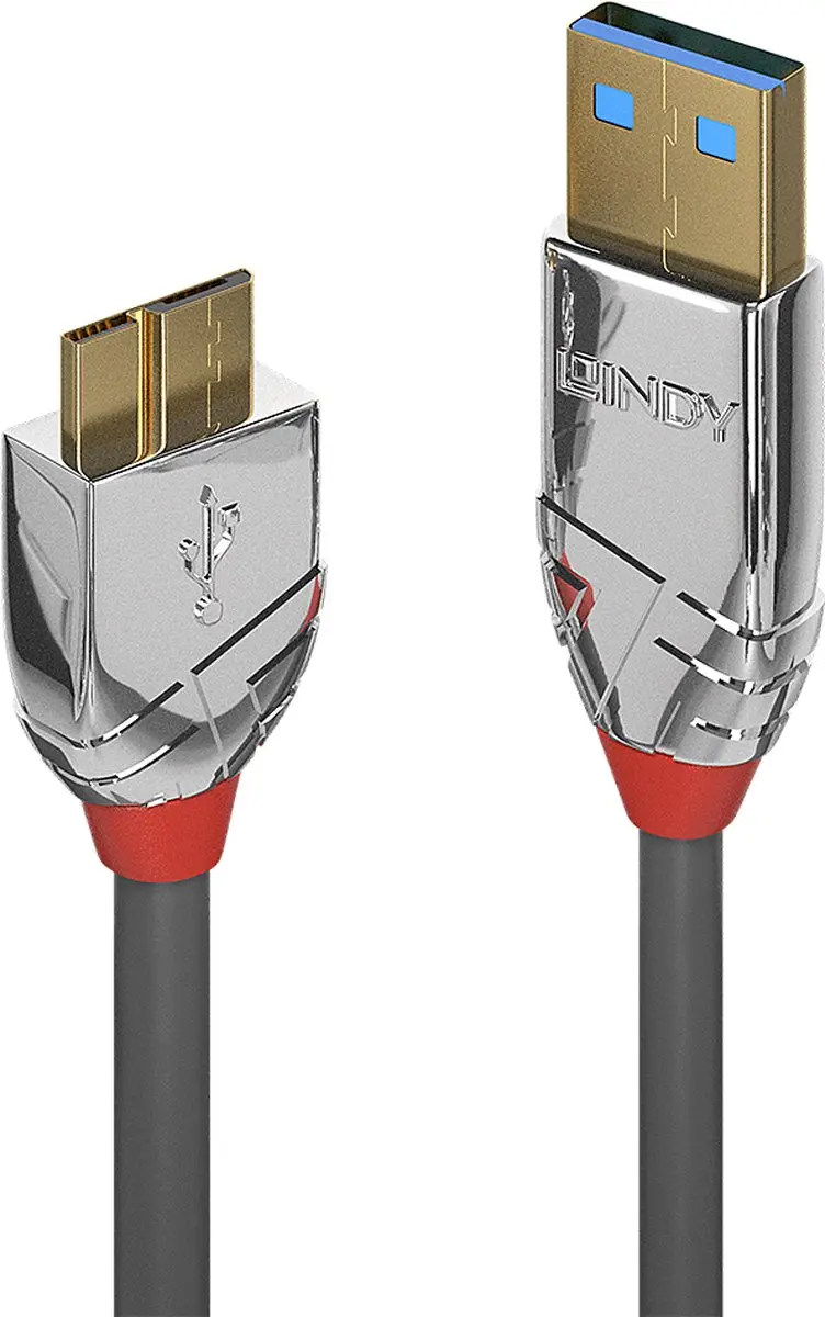 Lindy USB 3.2 Gen1 USB-A naar USB-micro-B 2.0m