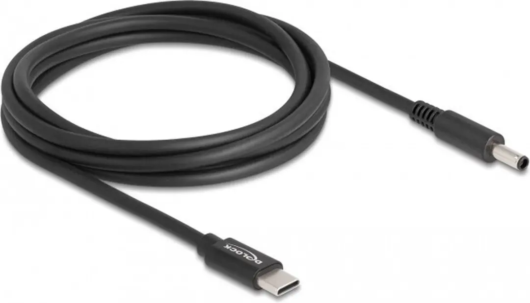 Delock USB-C naar Dell Notebook Laadkabel 1,5m - 4,5x2,8mm