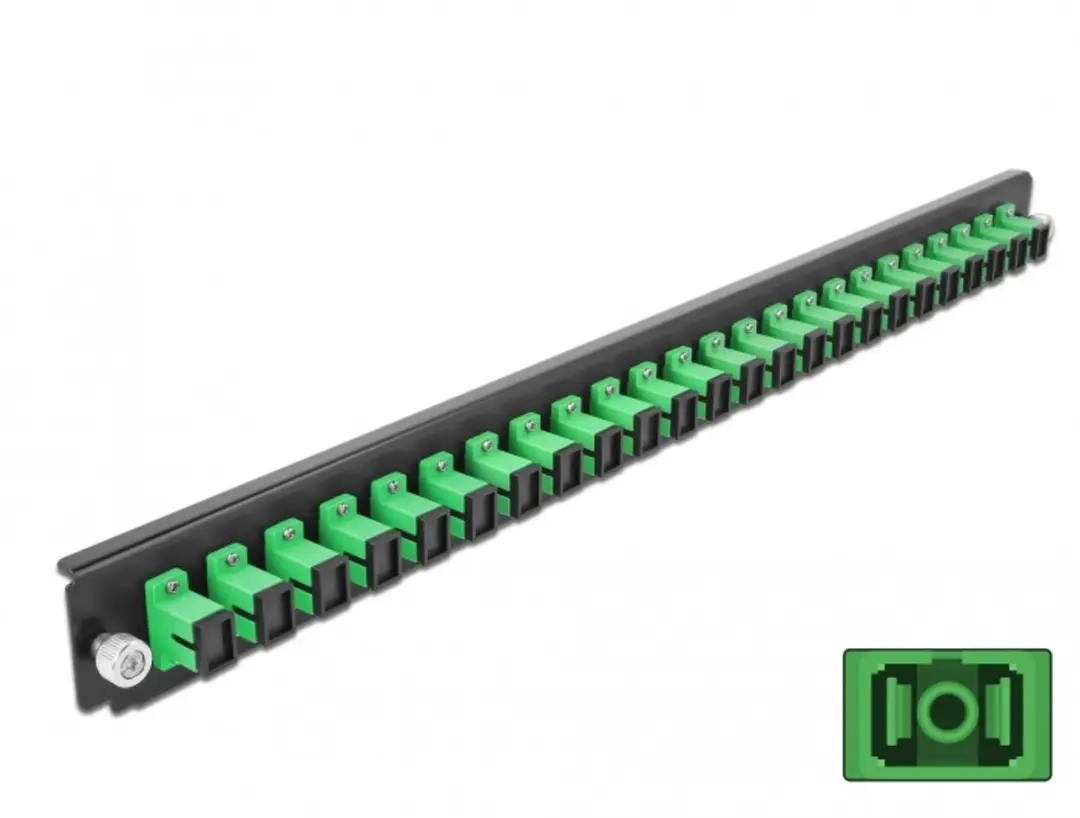 Delock 19" Splice Box Front Panel 24 port SC Simplex