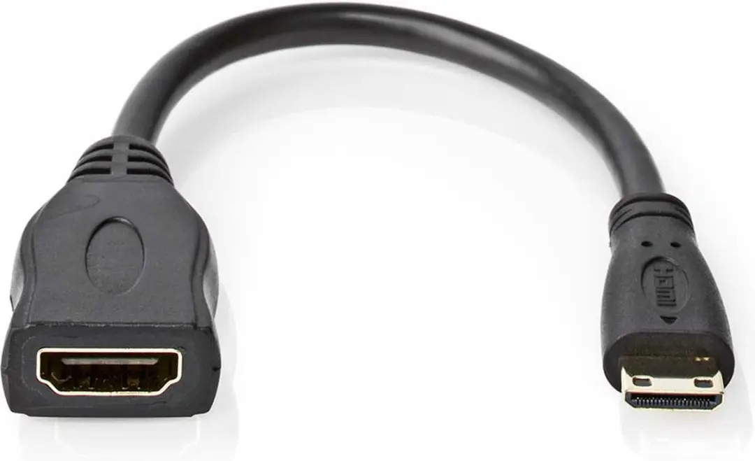 Nedis HDMI-Kabel CVGB34590BK02 4K 10.2Gbps 0.2m