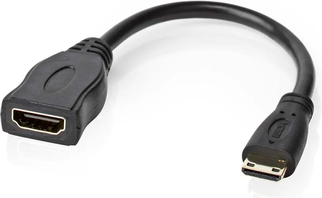 Nedis HDMI-Kabel CVGB34590BK02 4K 10.2Gbps 0.2m - Zwart - afbeelding 6 van 6