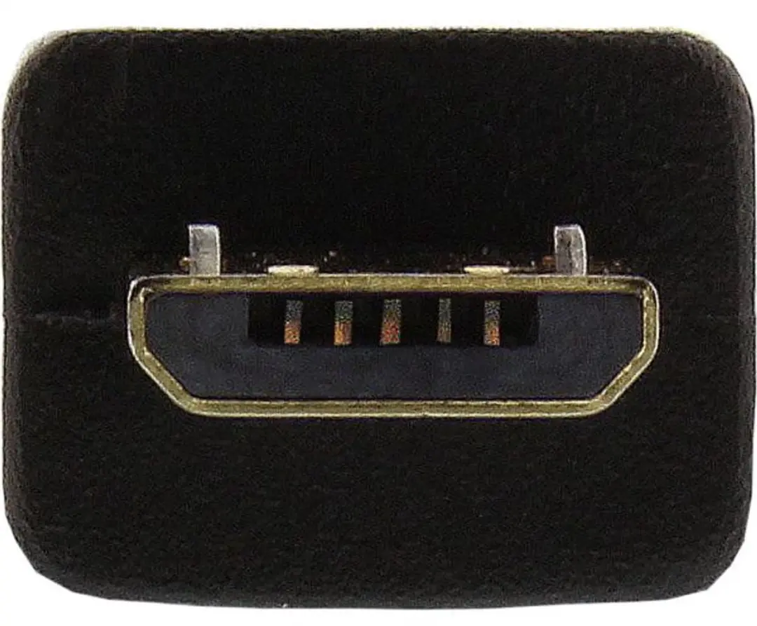 InLine Micro-USB 2.0 Kabel USB-A naar Micro-B 2m - Vergulde contacten - Zwart