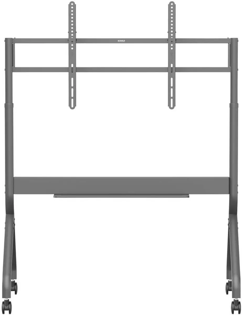 SpeaKa Professional SP-TVC-1500 TV-wagen 152cm - 279cm - Gunmetal Grey