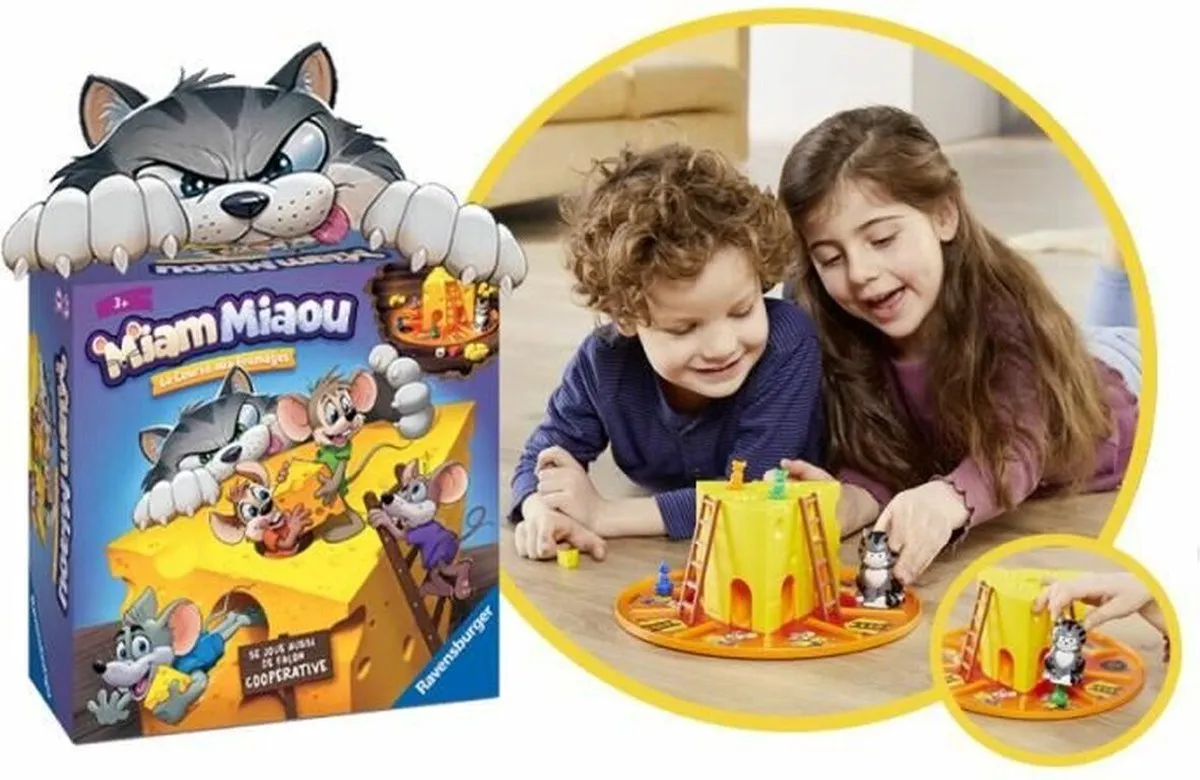 Ravensburger Miam Miaou Bordspel - 2-4 Spelers