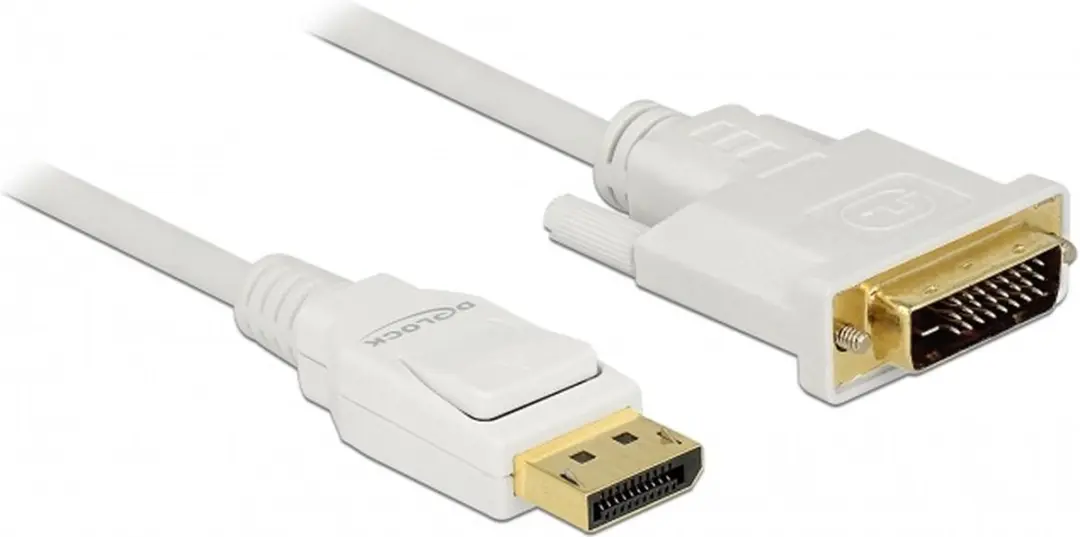 Delock DisplayPort naar DVI Kabel 1.2a 1m