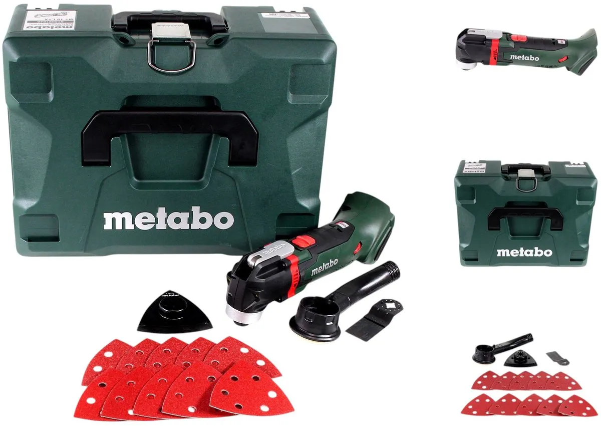 Metabo MT18Ltx 18V Multitool - 13 Hulpstukken