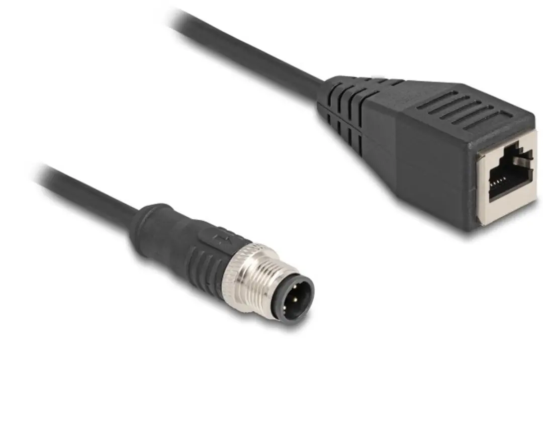 Delock 60067 RJ45/M12 Netwerkadapter