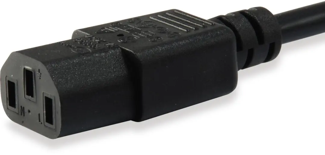 Equip 112100 Electriciteitssnoer 1,8m - C14/C13 - Zwart