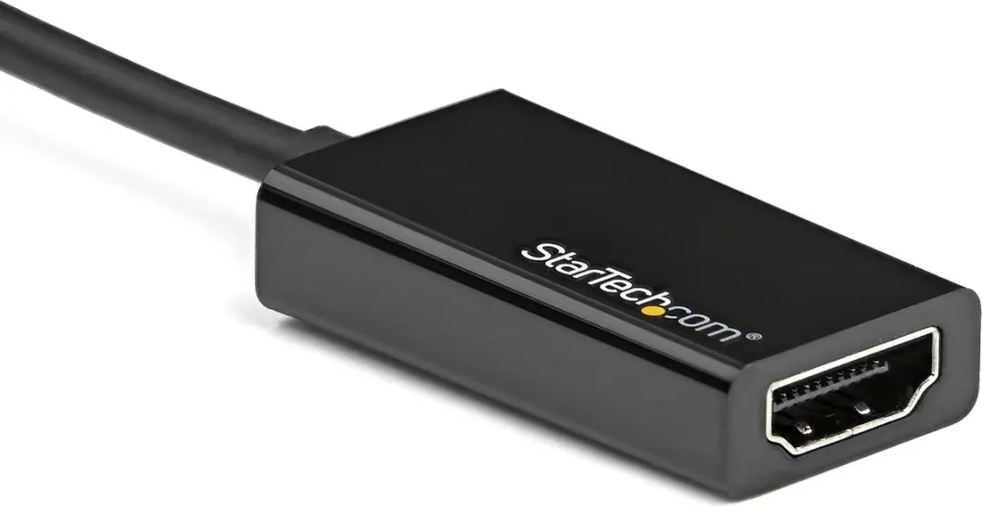 Startech DisplayPort naar HDMI Adapter DP2HD4K60S - Zwart