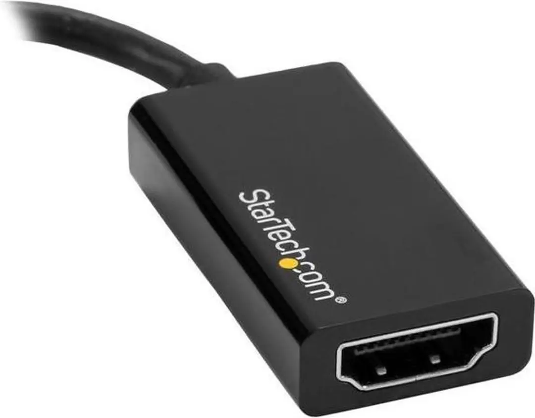 Startech DisplayPort naar HDMI Adapter DP2HD4K60S - Zwart
