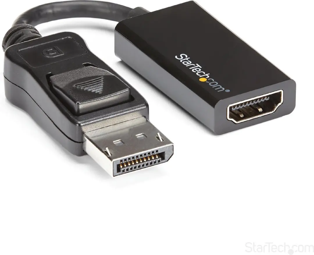 Startech DisplayPort naar HDMI Adapter DP2HD4K60S - Zwart - afbeelding 6 van 6