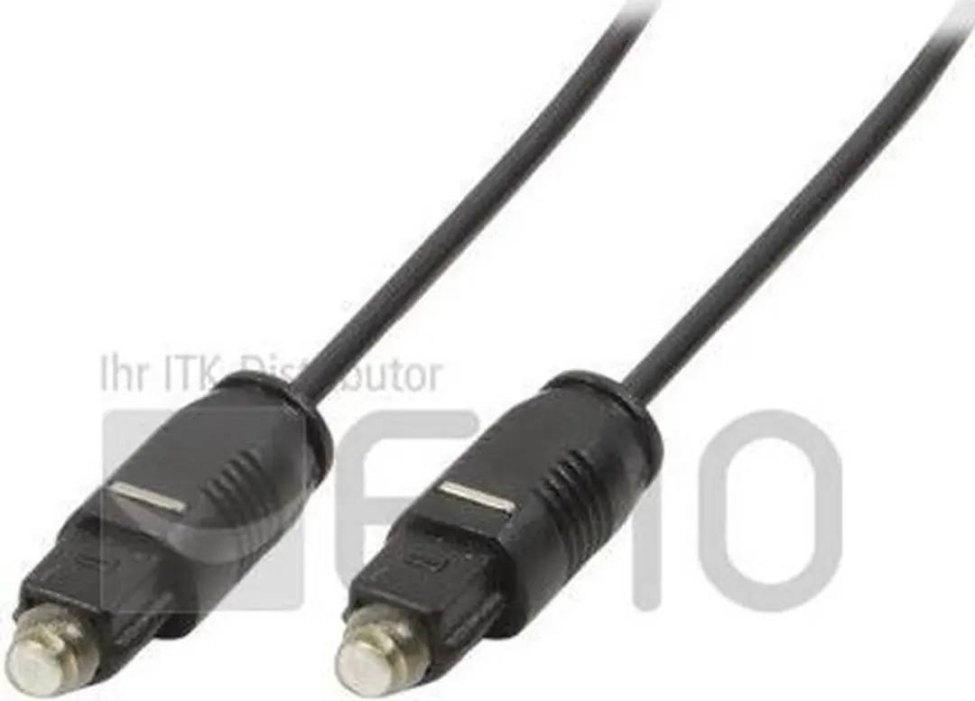 Logilink Toslink Optisch Audiokabel 10m - Zwart