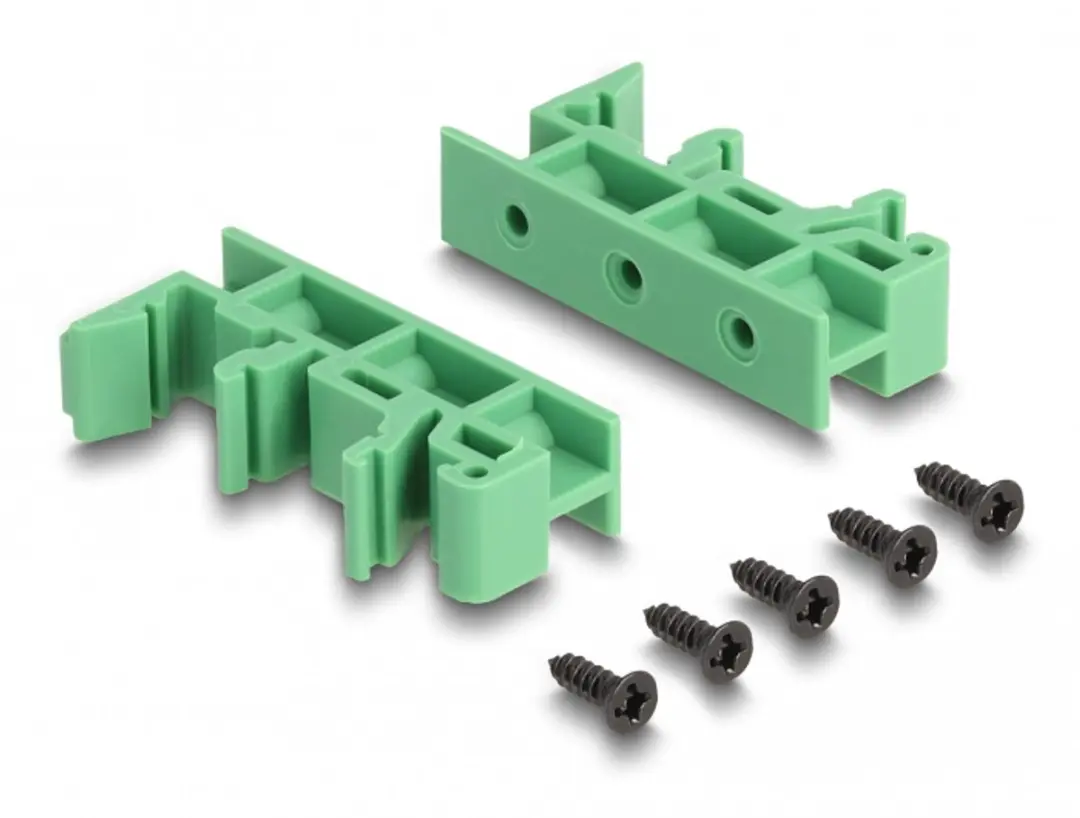 Delock D-Sub 25 Pin Male naar Terminal Block - Groen