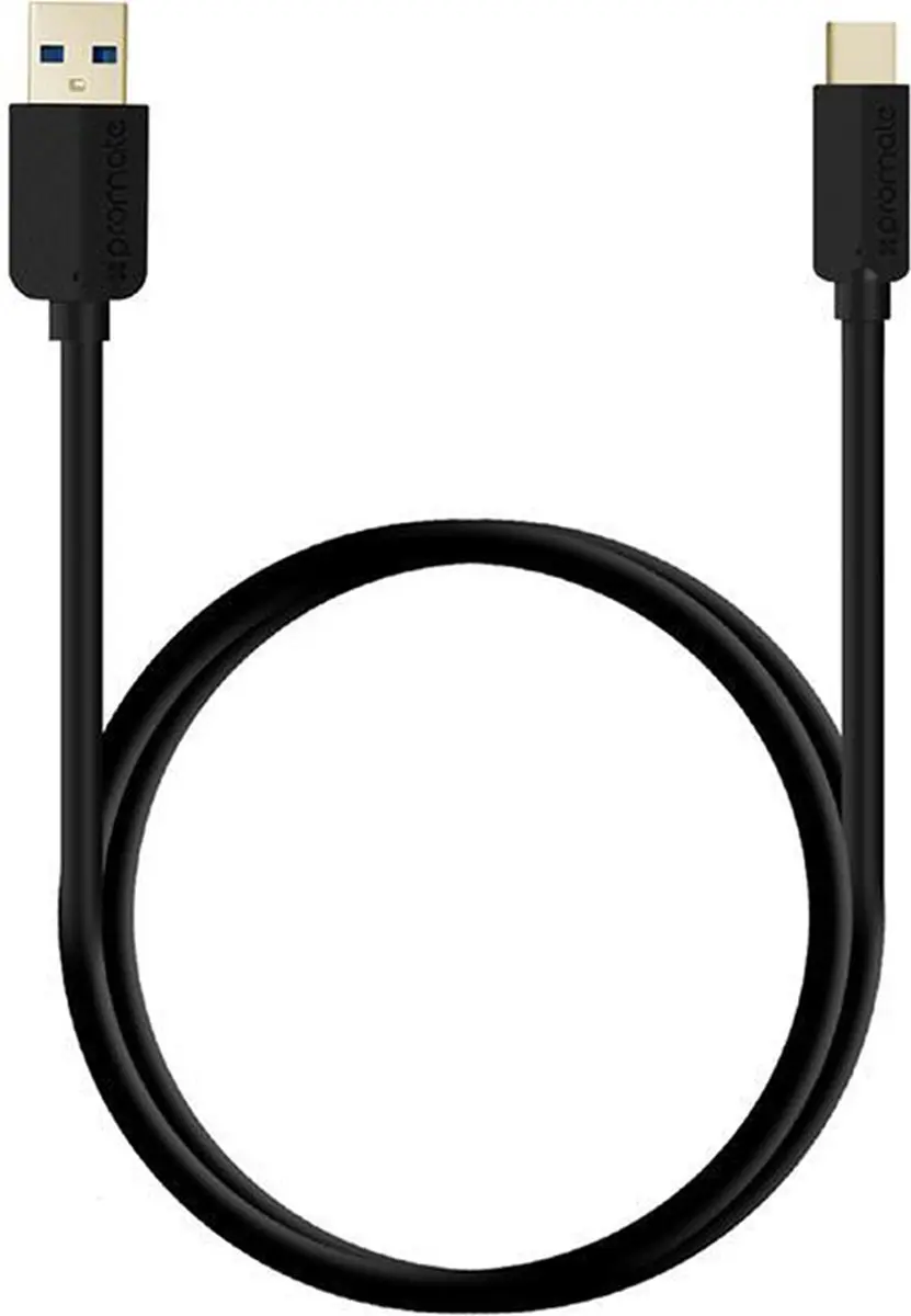 NÖRDIC USBC-N1010 USB-C naar USB-A Kabel 480Mbps
