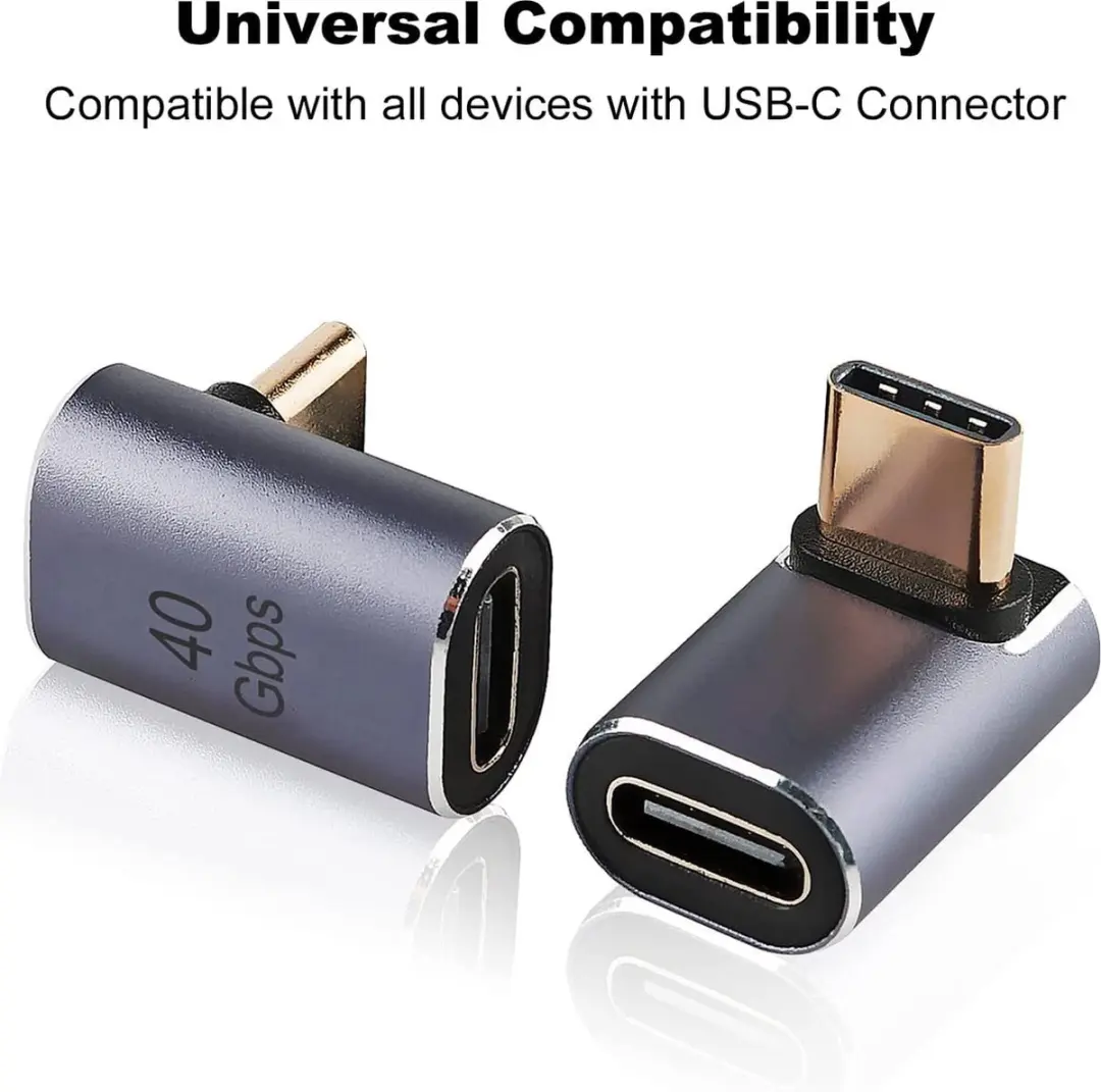NÖRDIC USB4-303 USB-C Adapter - 8K60Hz 40Gb/s PD 100W - Paars