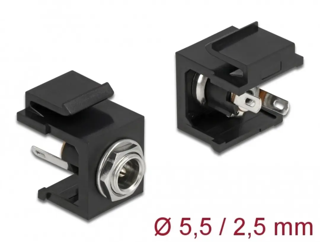 Delock Keystone Module DC 5.5x2.5mm