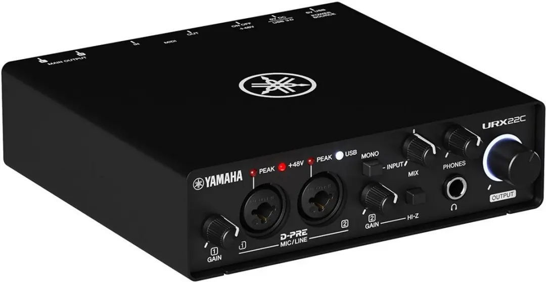 Yamaha URX22C - USB-C audio & MIDI interface