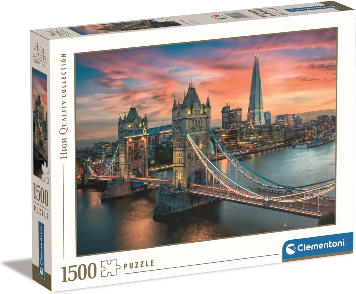 Clementoni London Twilight Puzzel 1500 Stuks