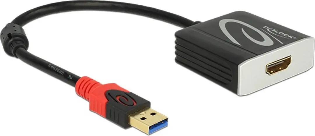 Delock USB3.0 naar HDMI Adapter 20cm