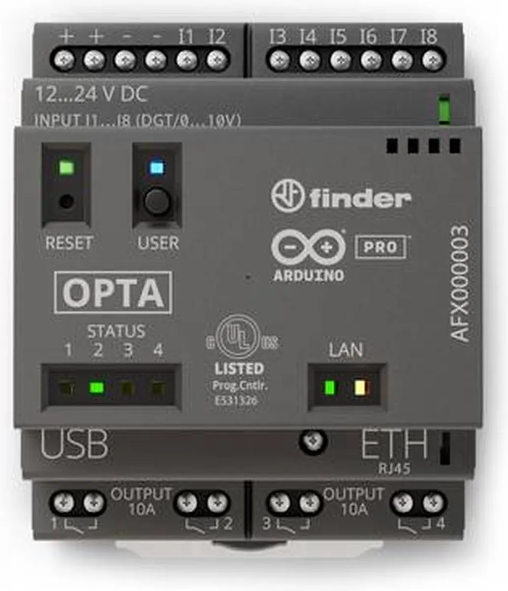 Arduino Opta Lite AFX00003 PLC-communicatiemodule 12 V/DC, 24 V/DC