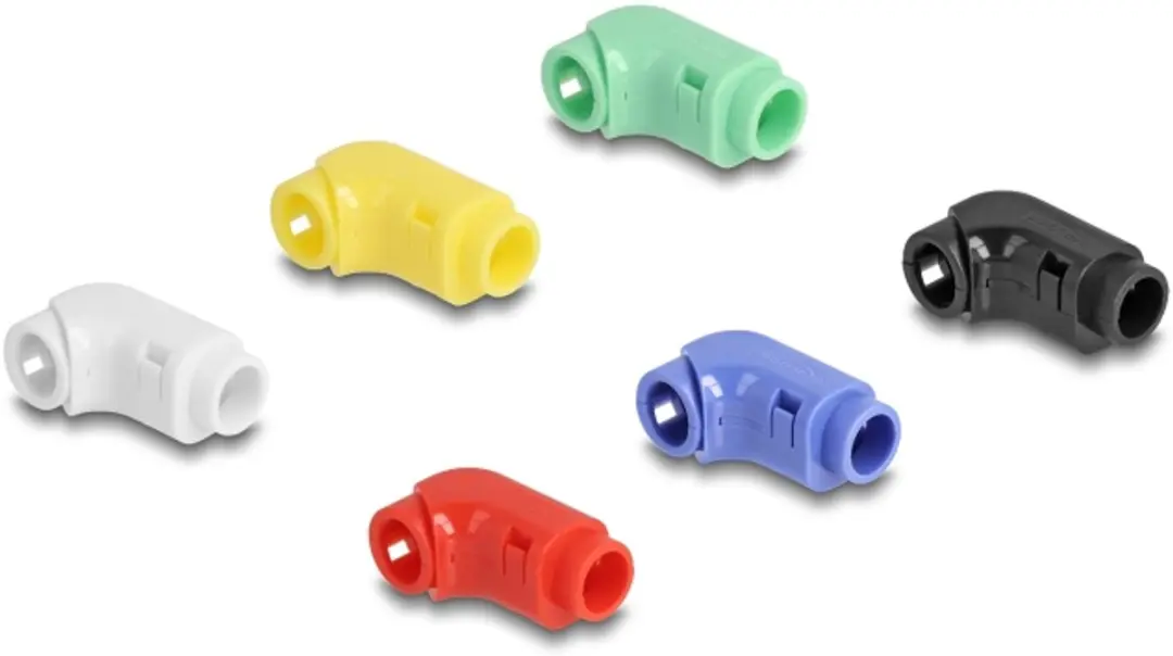 Delock Cable Clips 12 Stuks - Verschillende kleuren