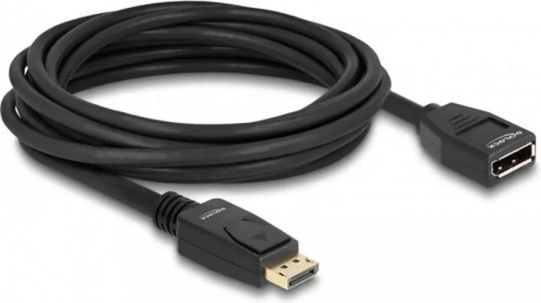 Delock DisplayPort 1.2 Kabel 5m - 4K 60Hz - Zwart