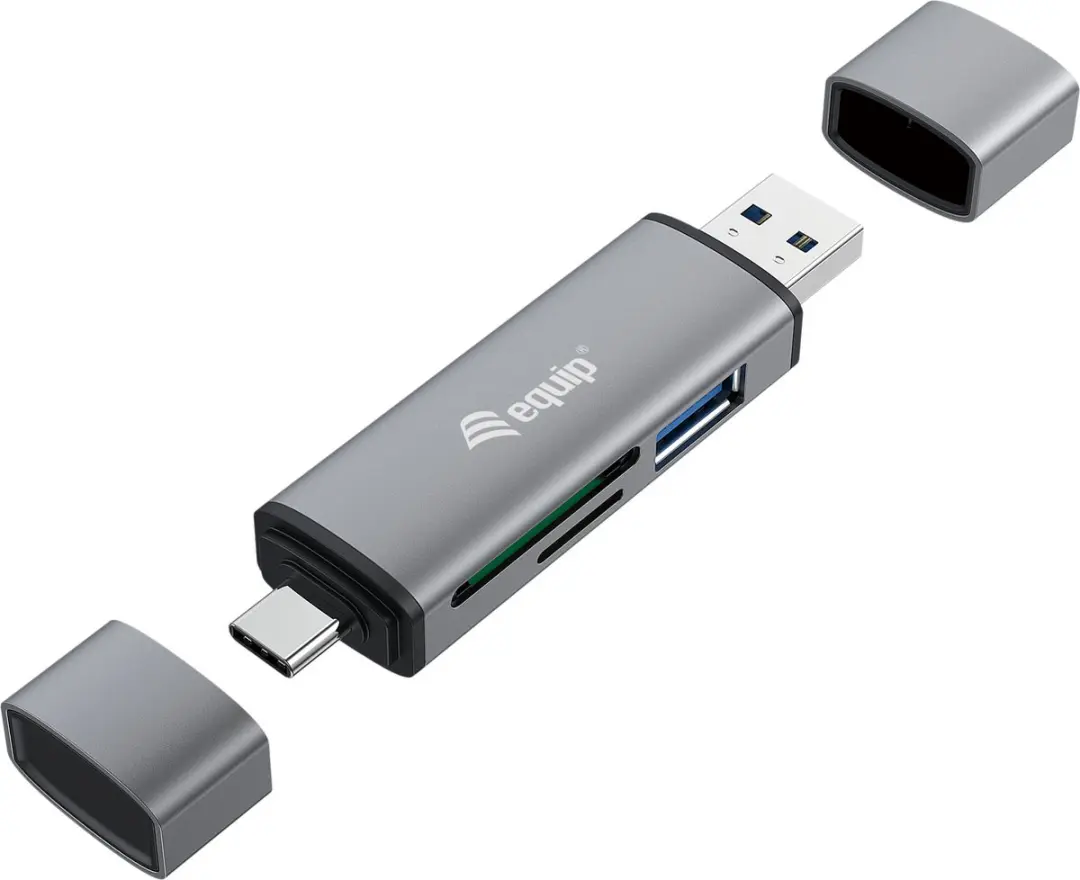 Card Reader Equip 245460 Black Grey