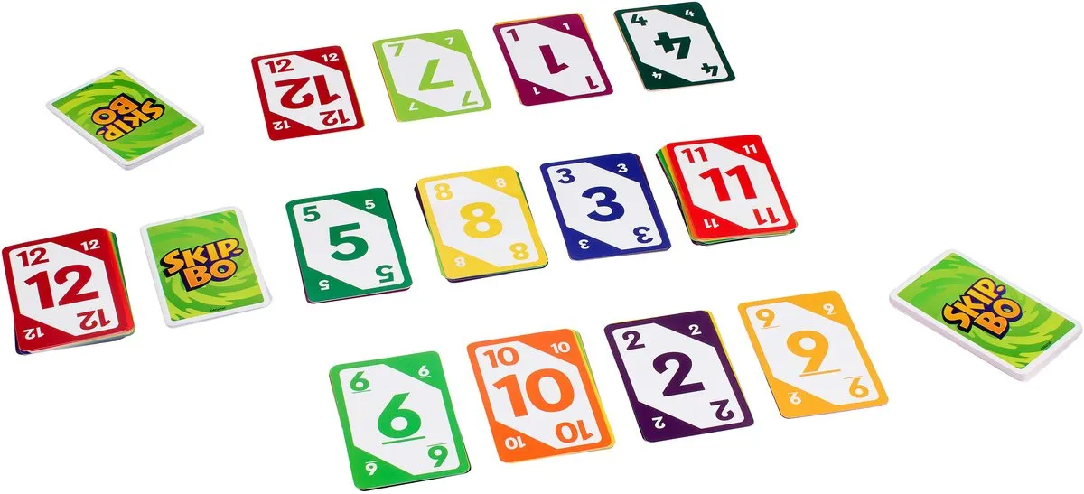 Mattel Games Skip-Bo Kaartspel - 2-6 Spelers