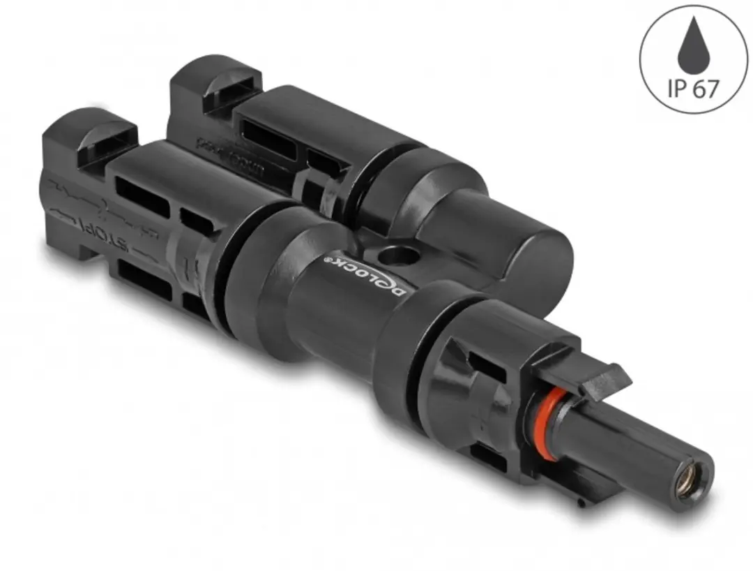 Delock DL4 Solar Connectors 1xV naar 2xM