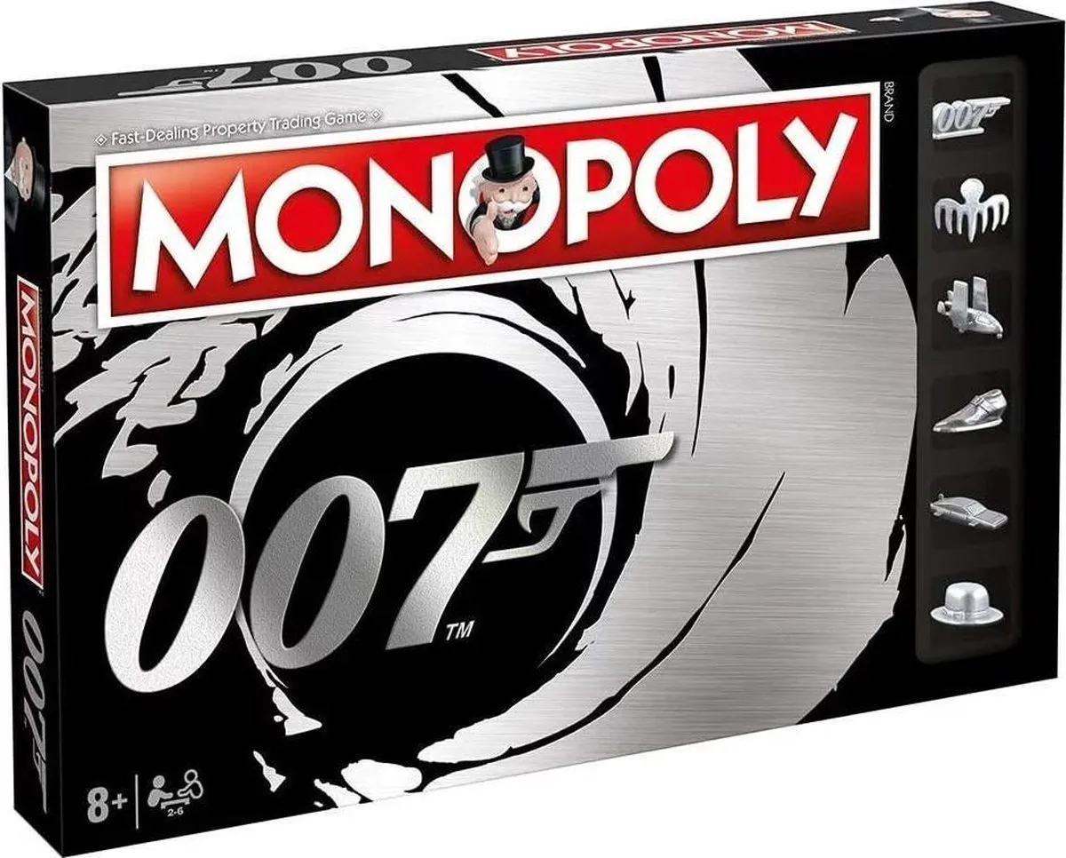Winning Moves Monopoly James Bond 007 Bordspel